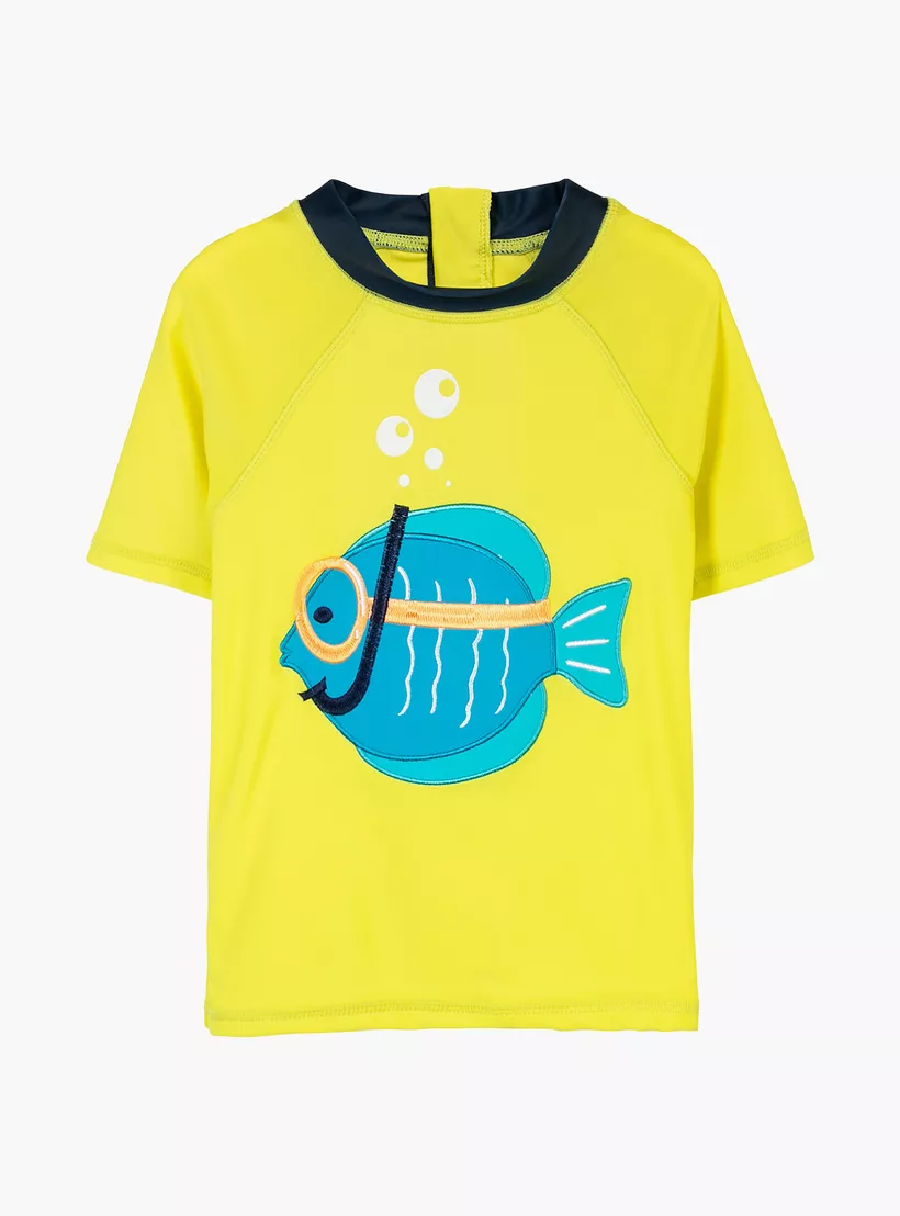 Minoti 2-Piece Sunsafe Rash Printed T-Shirt & Shorts Set-2