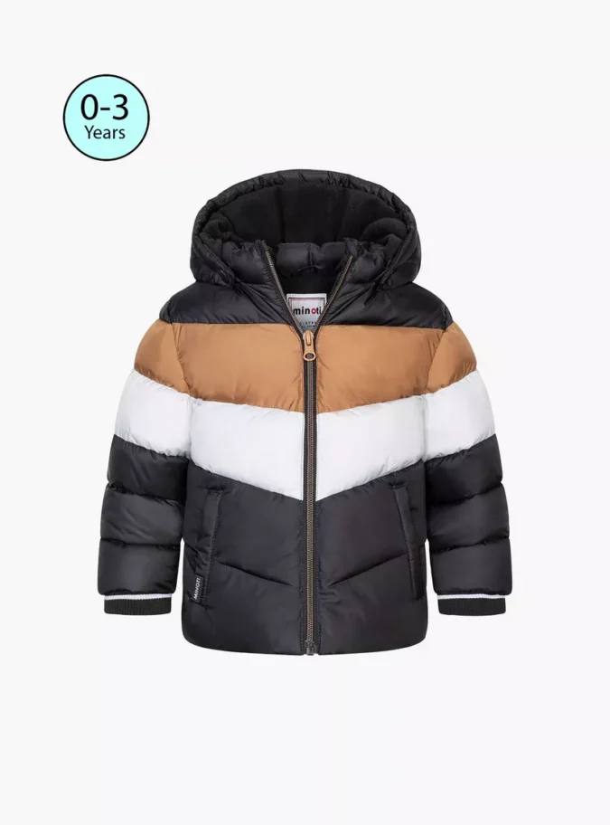 Minoti Colour Blocked Long Sleeves Jacket-1