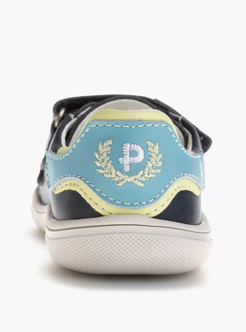 Pablosky Boys' Panelled Booties with Hook and Loop Closure-2