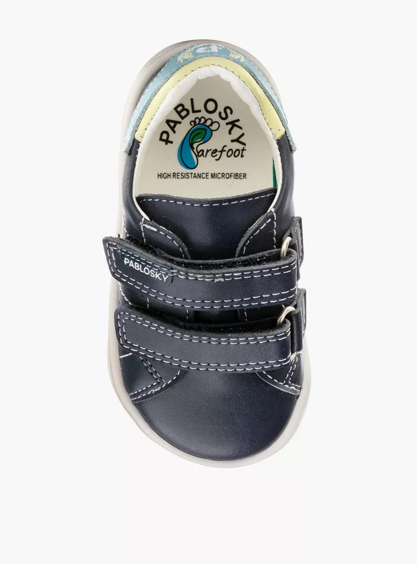 Pablosky Boys' Panelled Booties with Hook and Loop Closure-3