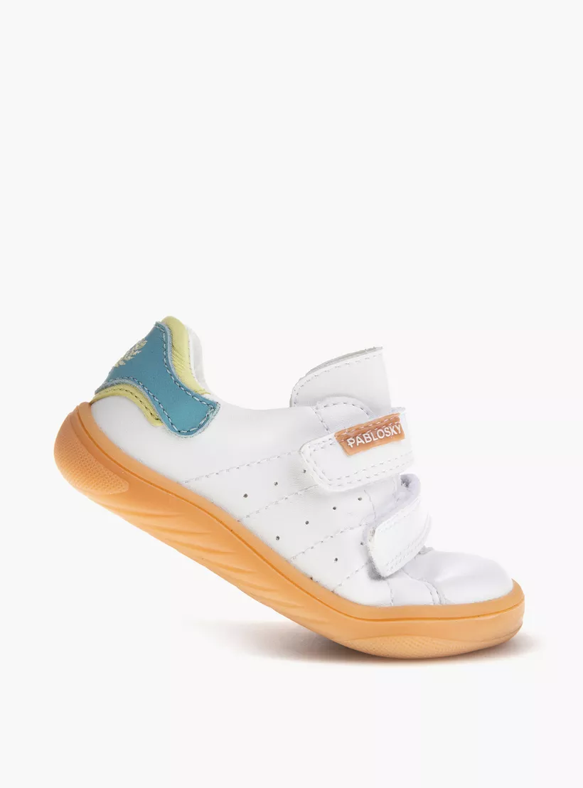Pablosky Boys' Panelled Booties with Hook and Loop Closure-4