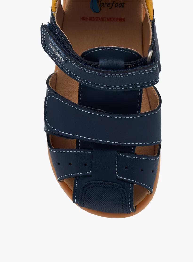 Pablosky Boys' Sandals with Hook and Loop Closure -3