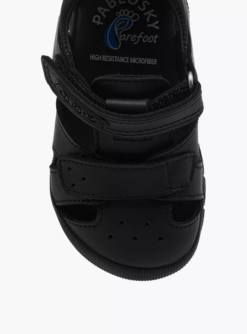 Pablosky Boys' Sandals with Hook and Loop Closure-3