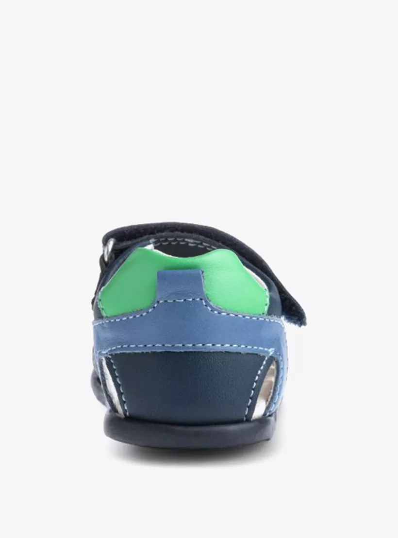Pablosky Boys' Textured Floaters with Hook and Loop Closure-2