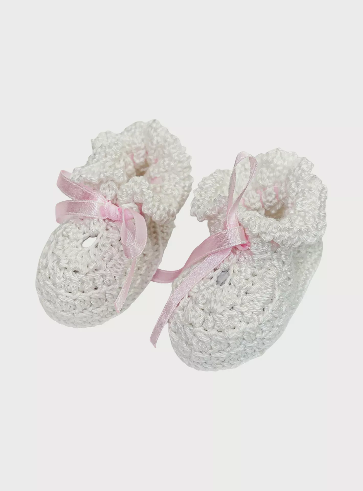 Pikkaboo LittleFeet Handmade Crochet Baby Booties-4