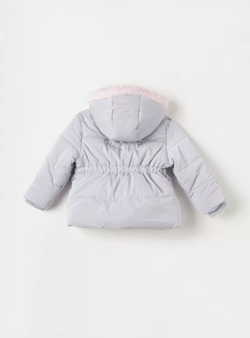 Sanrio Hello Kitty Embellished Heavy Jacket with Long Sleeves-2