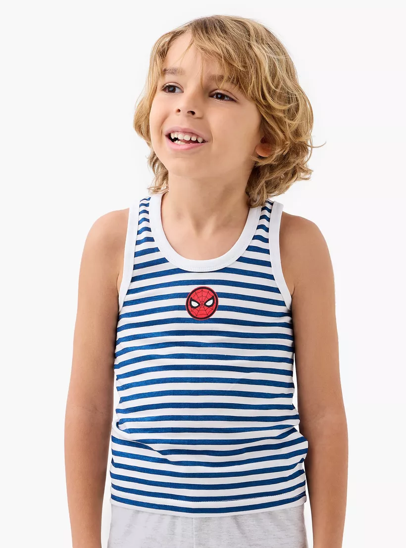 Spider-Man All-Over Print Vest - Set of 3-3