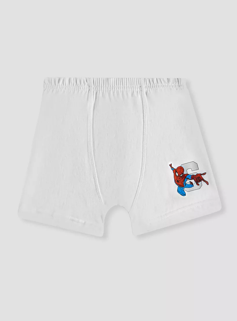 Spider-Man Print Boxers with Elasticated Waistband - Set of 3-2