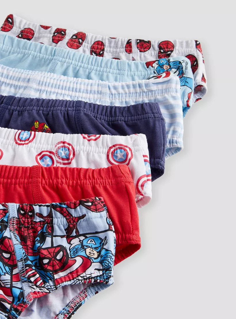 Spider-Man Print Briefs - Set of 7-3