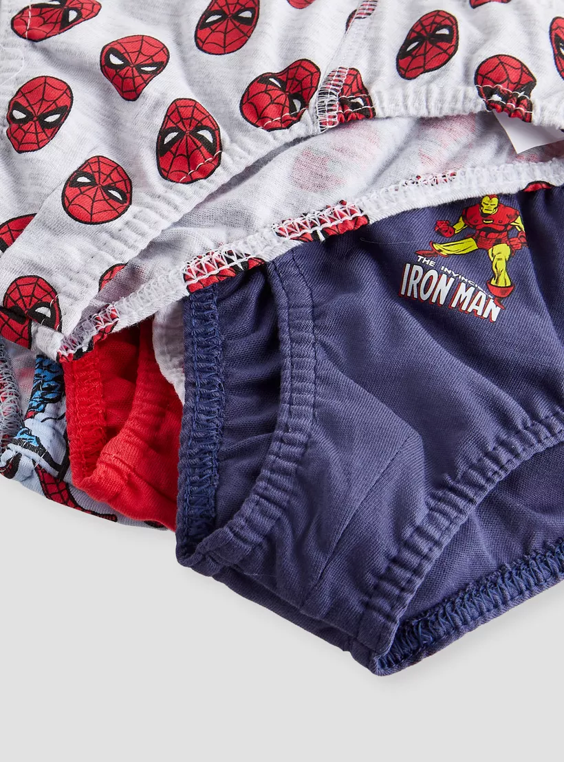 Spider-Man Print Briefs - Set of 7-4