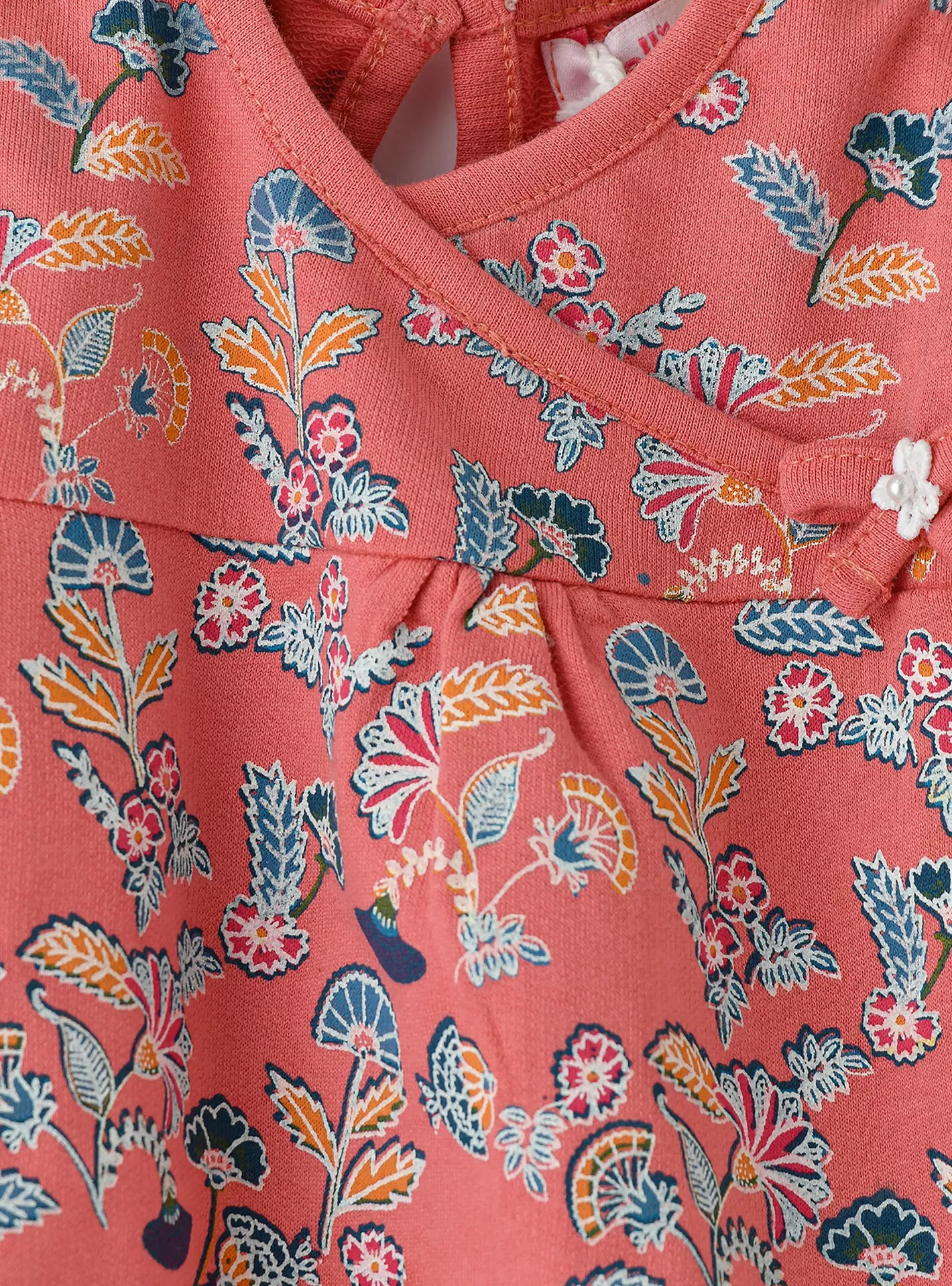 UniqKidz Floral Printed Long Sleeves Top-3