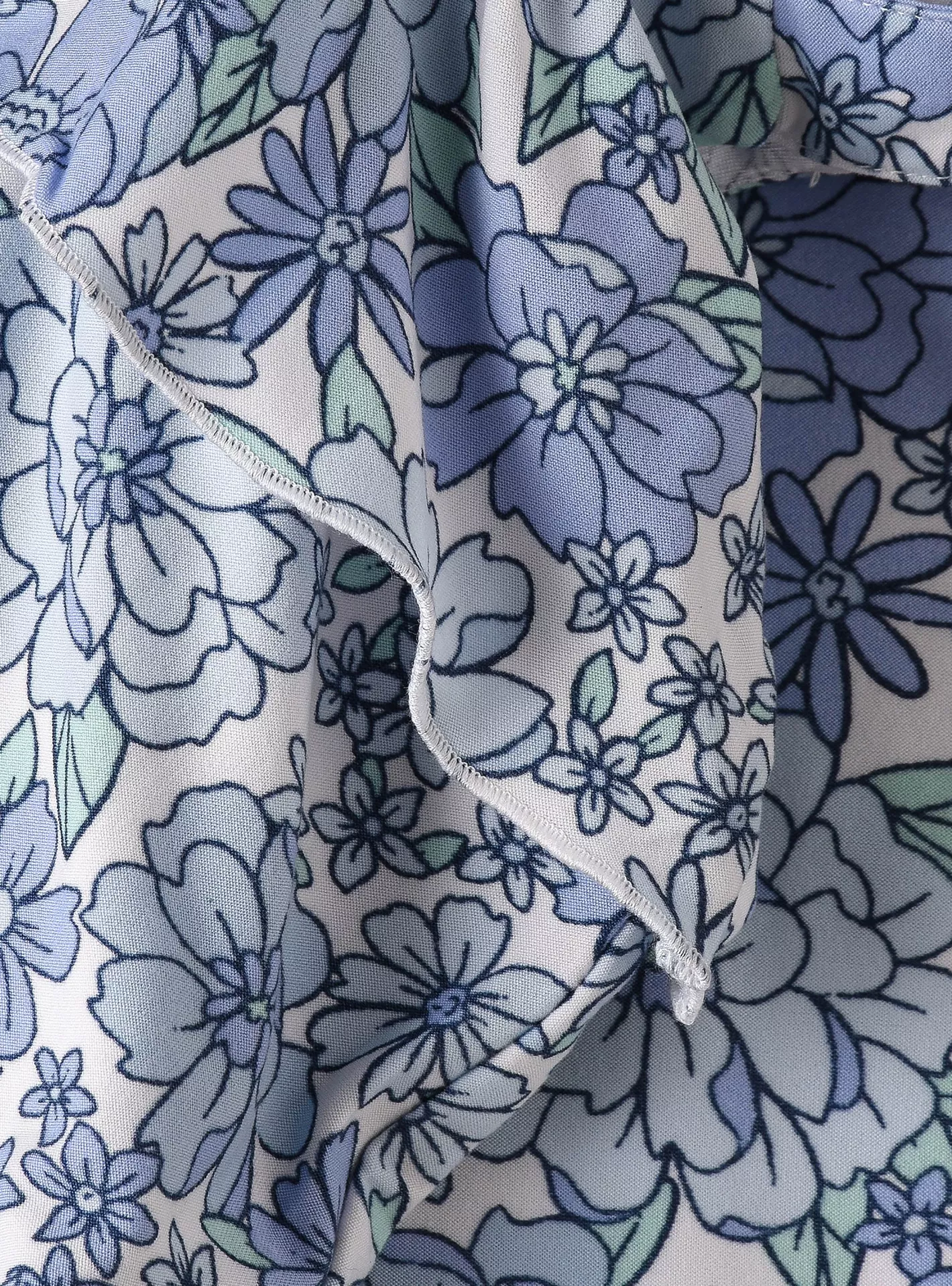 UniqKidz Floral Printed Sleeveless Romper-4