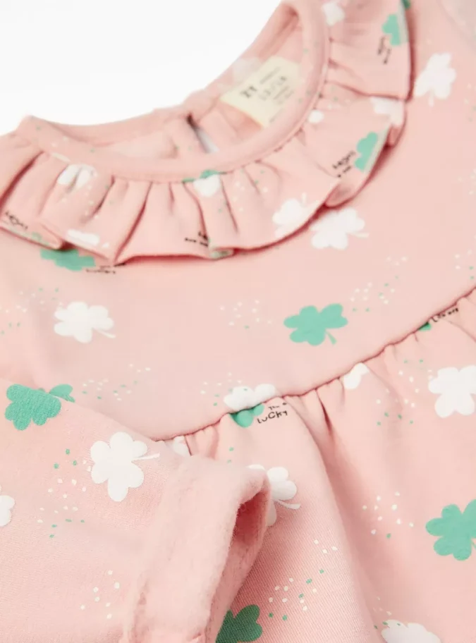 Zippy A-Line Printed Dress-3