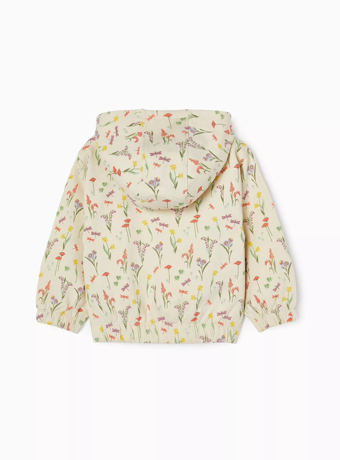 Zippy Floral Printed Hoodie-2