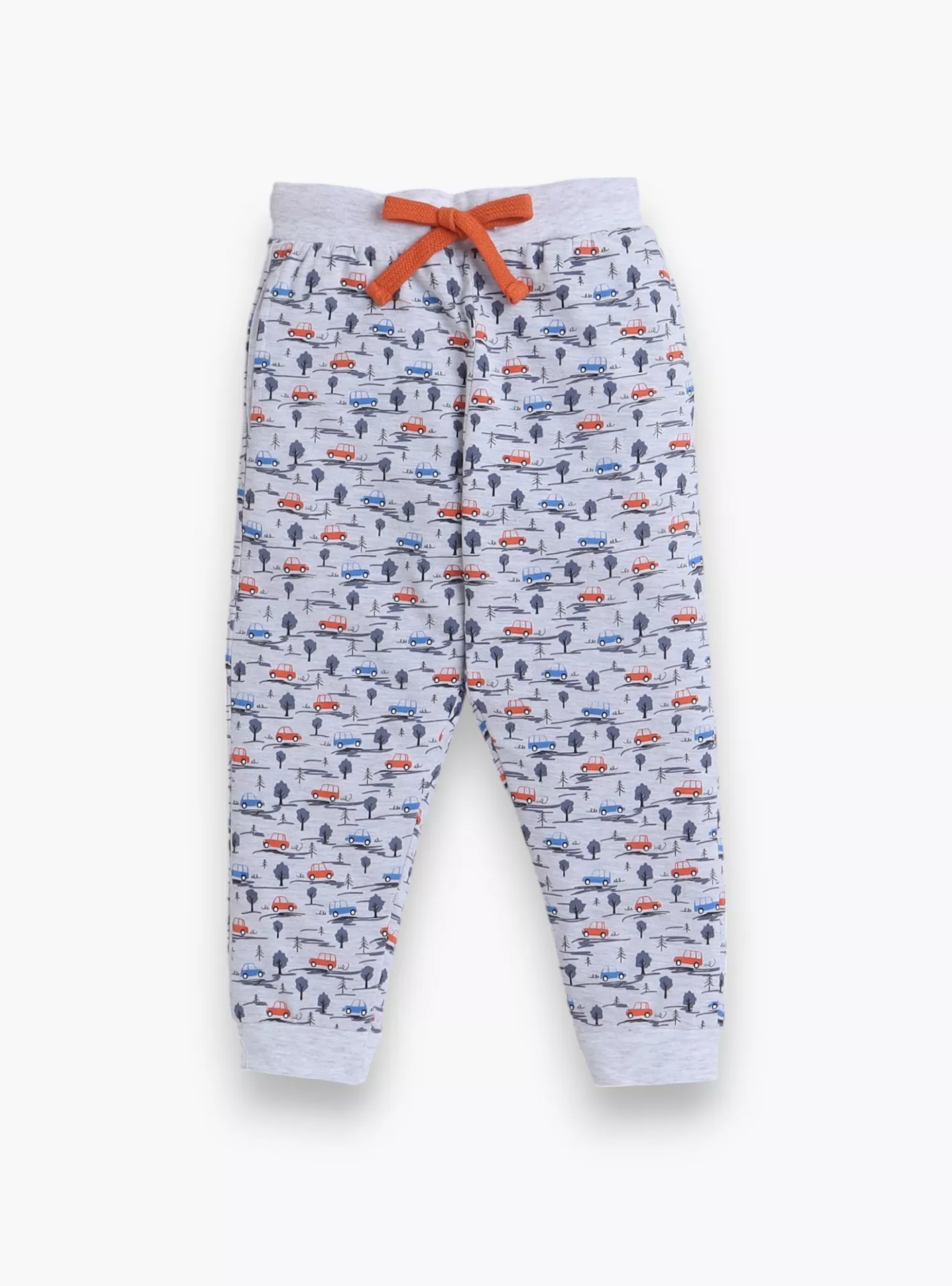 2-Piece Printed Short Sleeves T-Shirt with Joggers-3