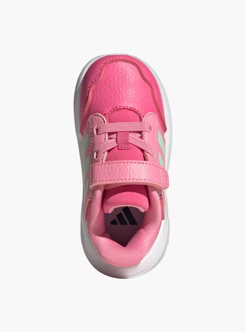 Adidas Girls' TENSAUR RUN 3.0 EL Running Shoes with Hook and Loop Closure-3