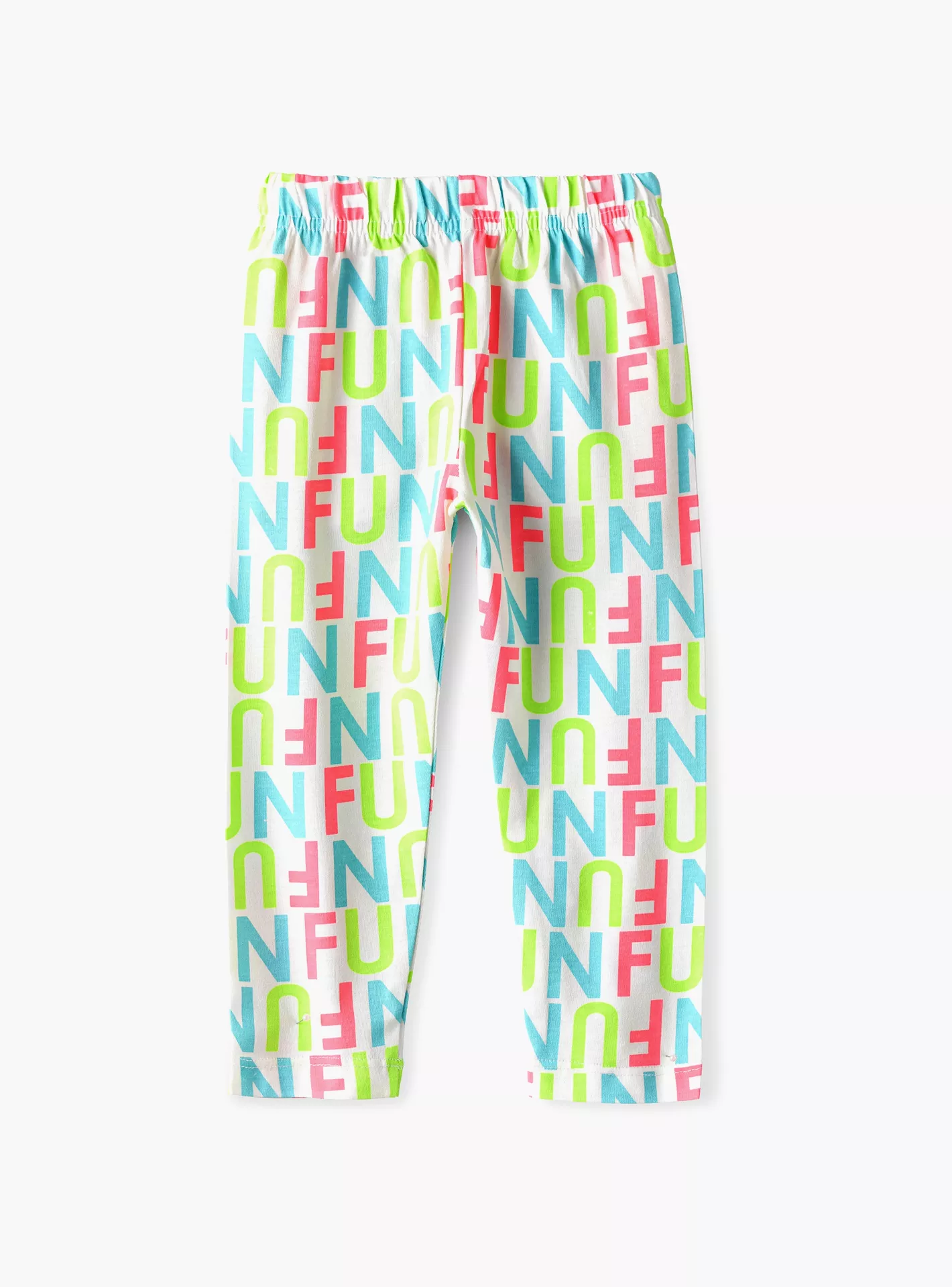 Babyqlo Printed Elasticated Leggings-2