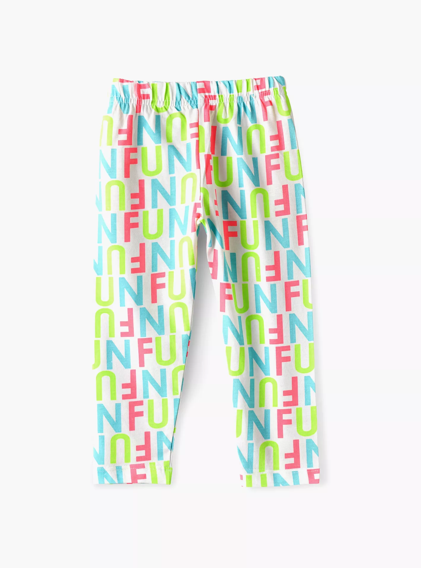 Babyqlo Printed Elasticated Leggings-3