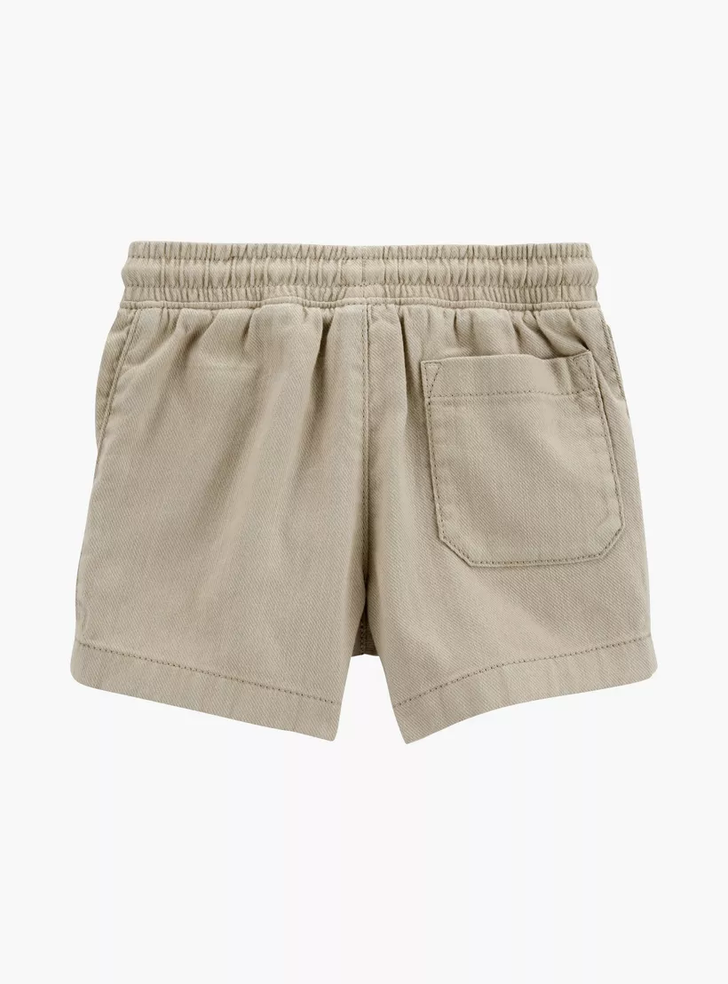 Carter's Solid Elasticated Shorts-2