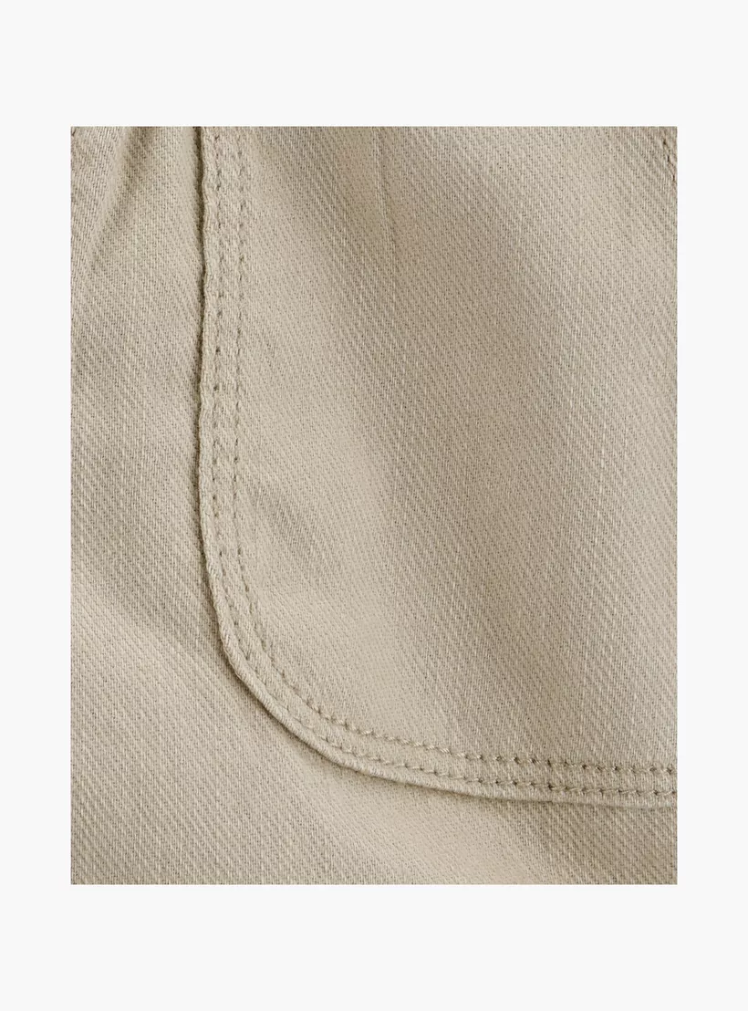 Carter's Solid Elasticated Shorts-3