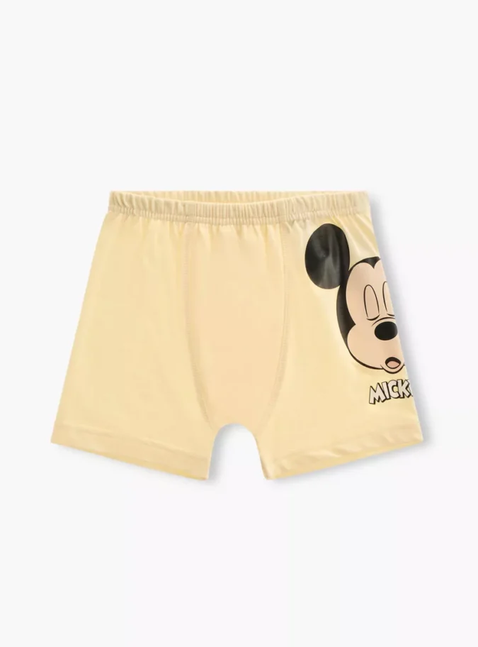 Disney Mickey Mouse Print Boxer Briefs - Set of 3-2