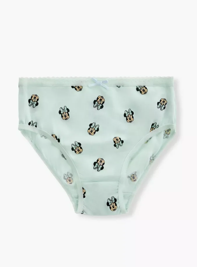 Disney Minnie Mouse Print Briefs with Elasticated Waistband - Set of 3-2