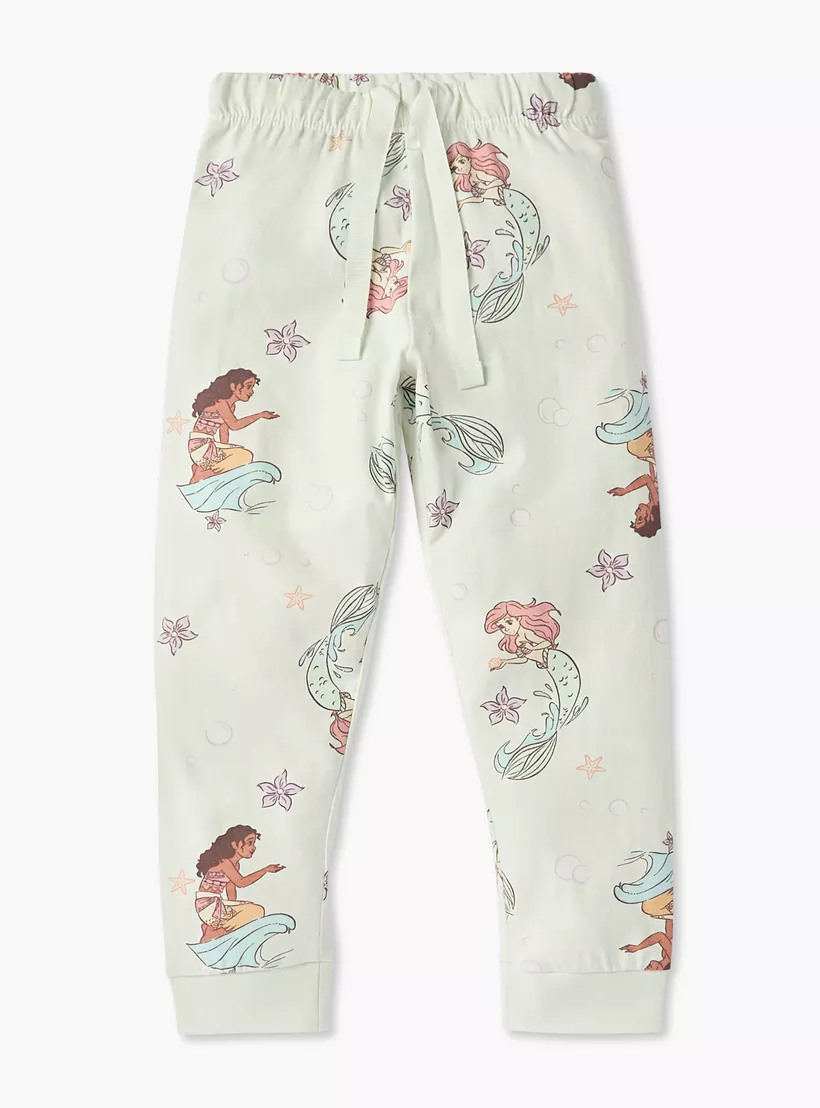 Disney Princess Print T-shirts and Pyjamas - Set of 2-4