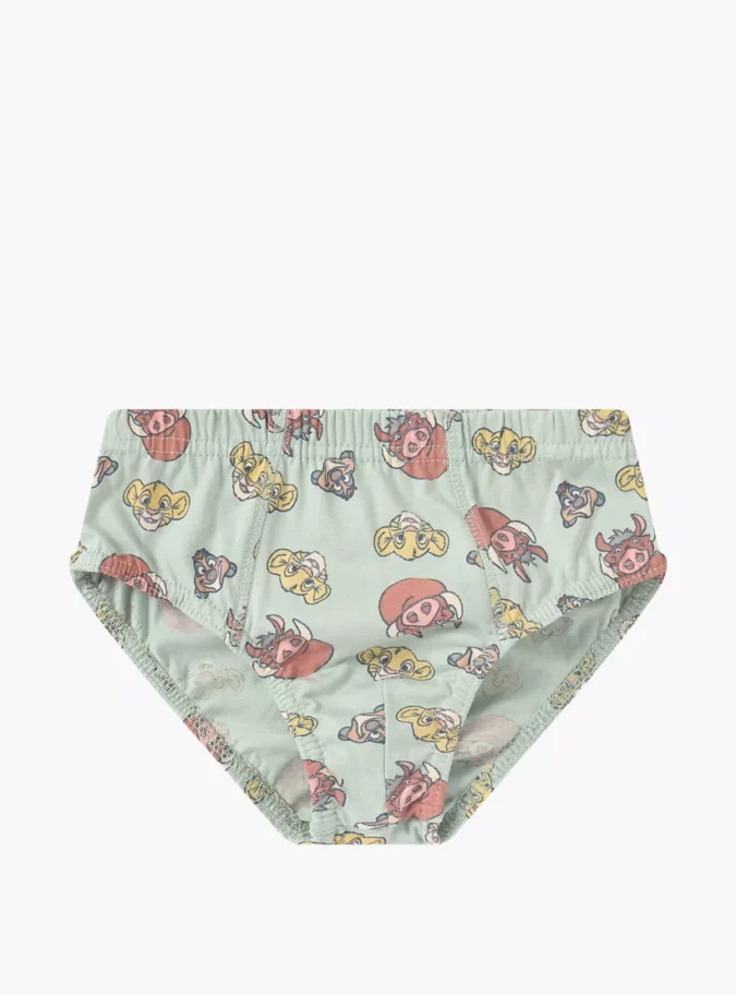 Disney The Lion King Print Briefs - Set of 3-4