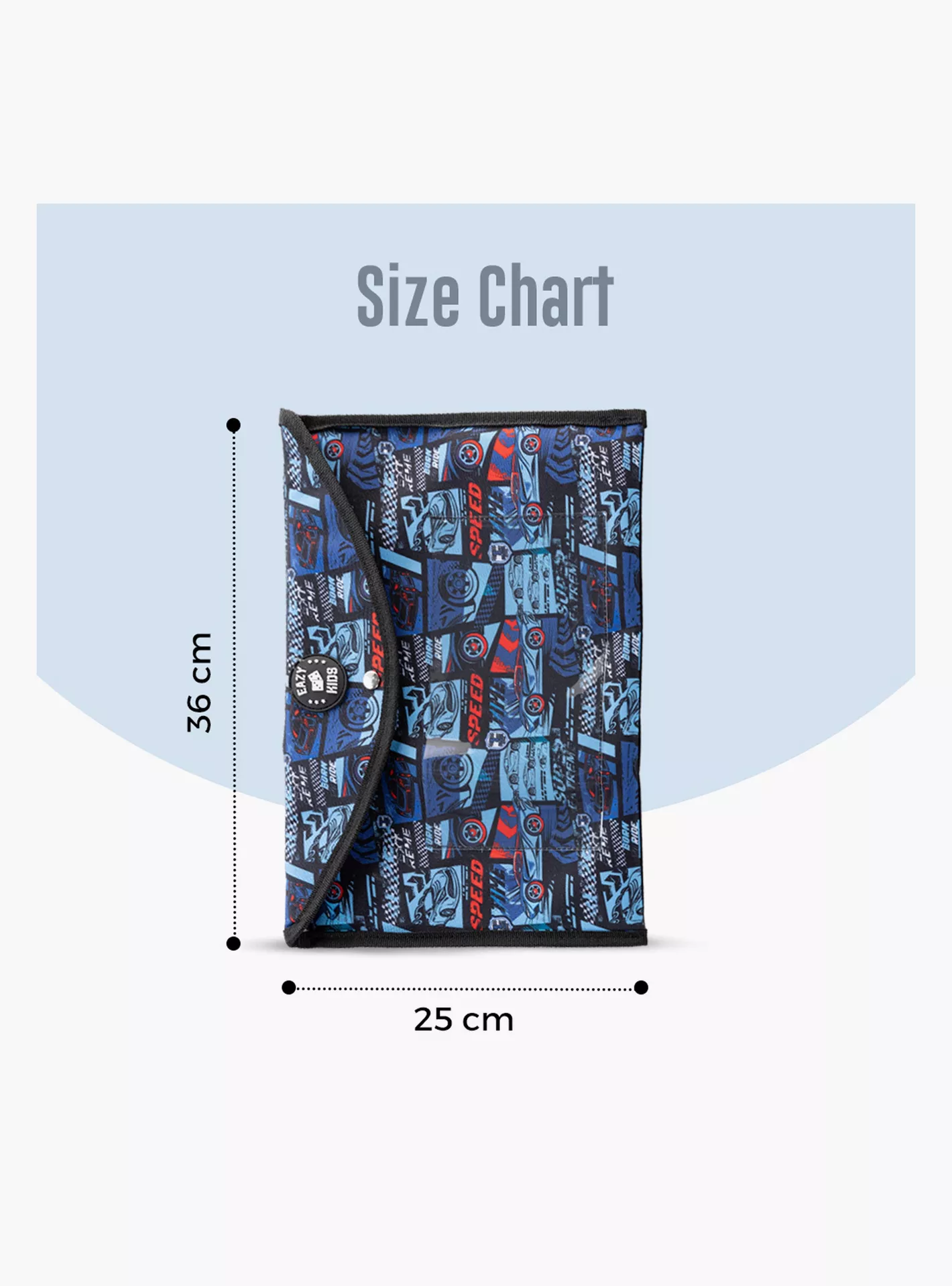 Eazy Kids Printed File Folder - Chasing Dreams - Drift Racing-3