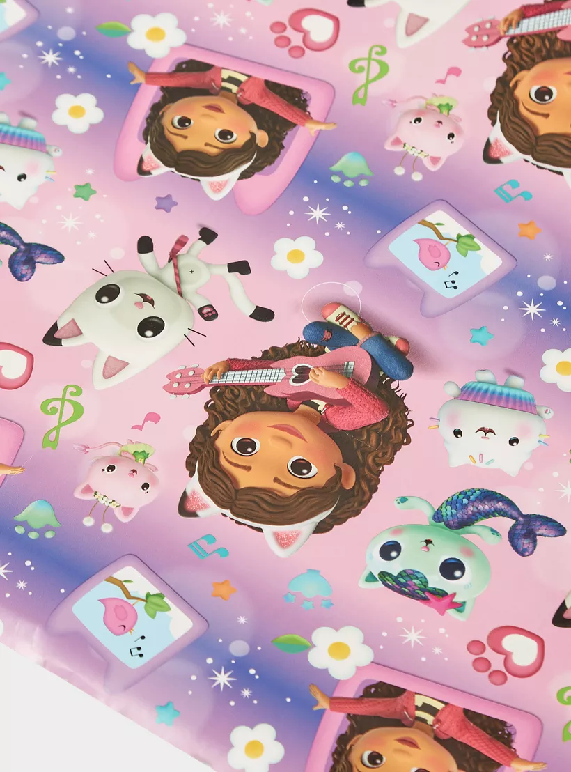 First Kid Dollhouse Print Gift Wrapping Sheet - 76x200 cm-3