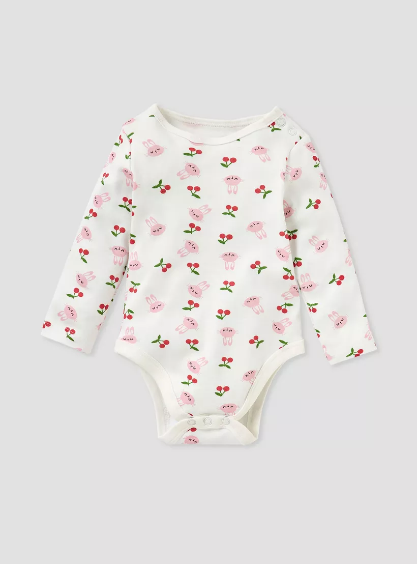 Juniors 4-Piece Bunny Print Clothing Set-2