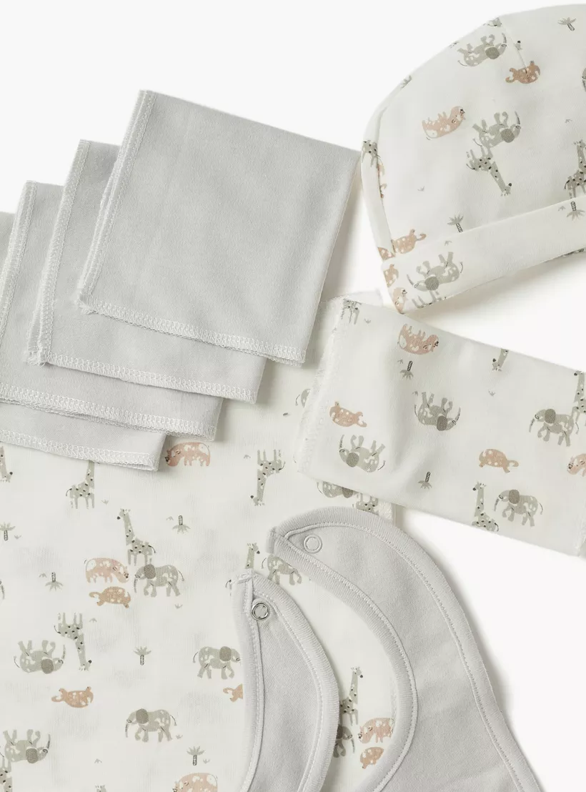 Juniors 8-Piece Duck Print Clothing Gift Set-6