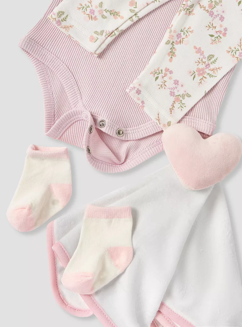 Juniors 8-Piece Printed Clothing Gift Set-4