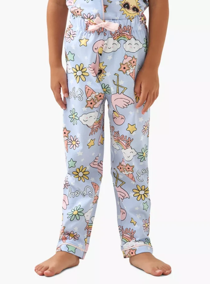 Juniors All-Over Printed Shirt and Pyjama Set-3