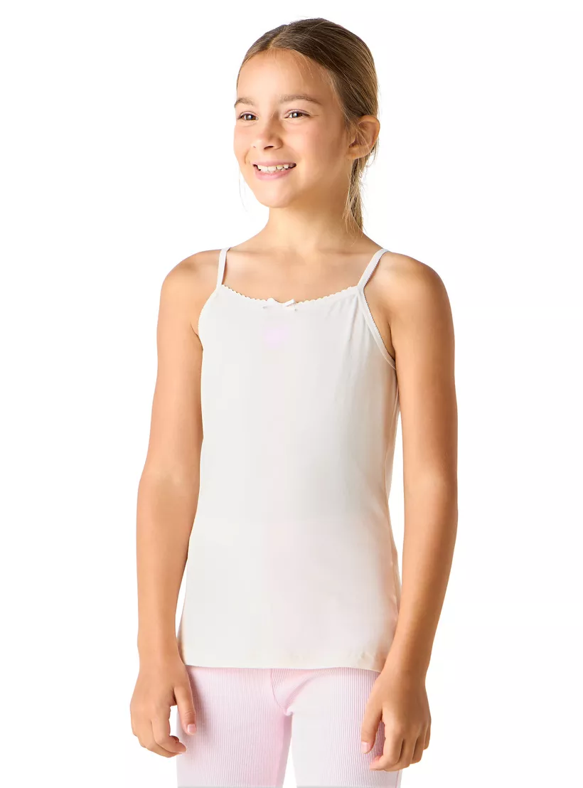 Juniors Assorted Camisole with Bow Detail - Set of 3-2