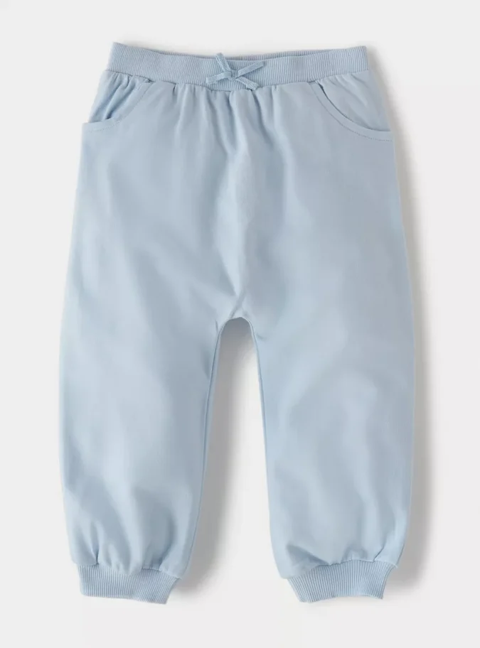 Juniors Assorted Joggers with Elasticated Waistband - Set of 3-4