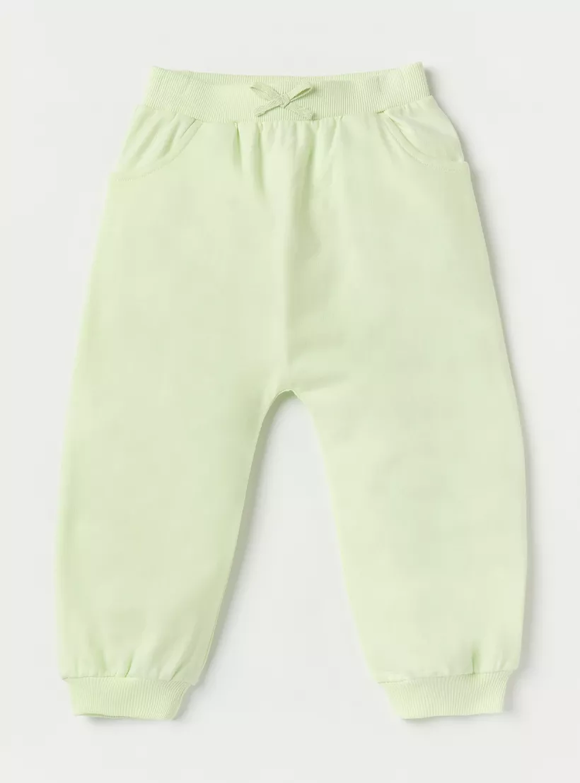 Juniors Assorted Joggers with Elasticated Waistband - Set of 3-4