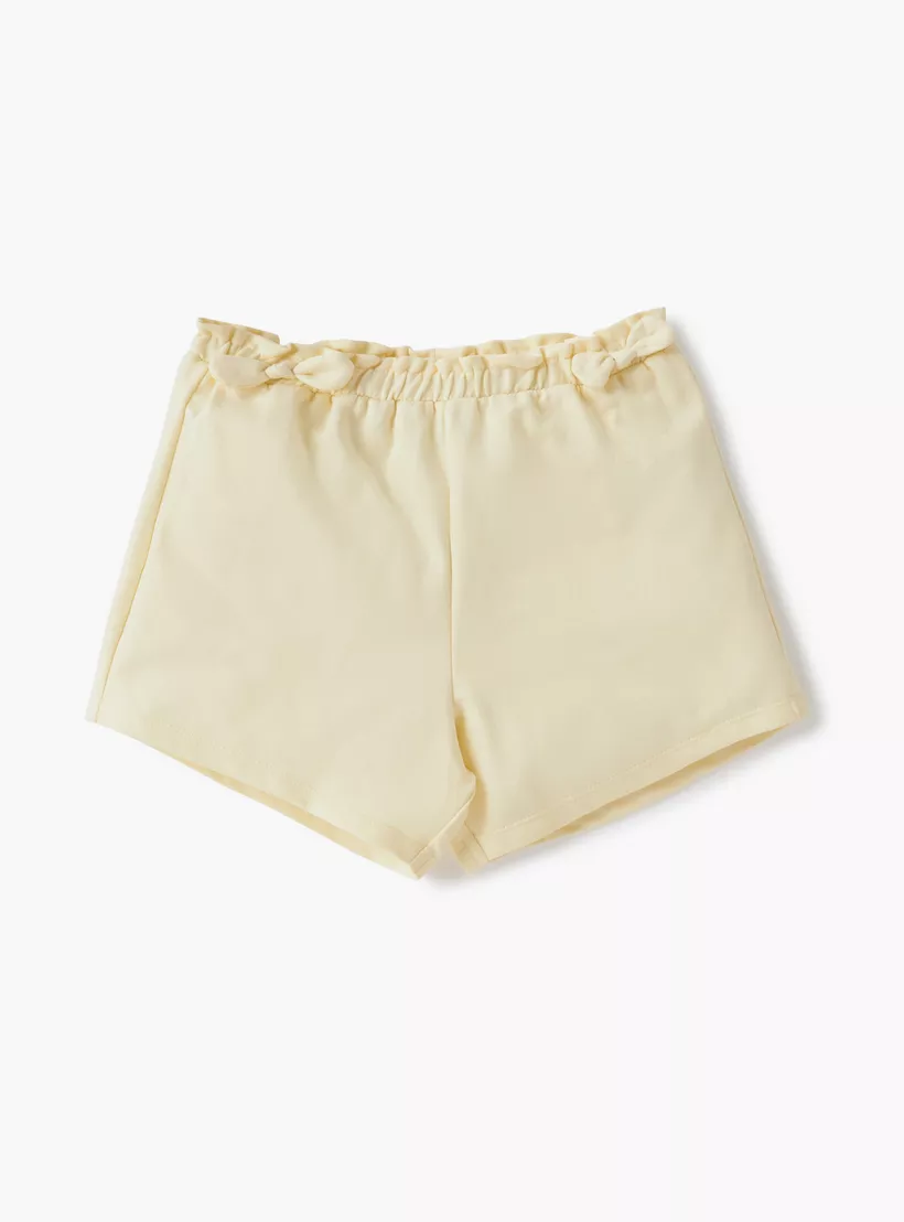 Juniors Assorted Shorts with Elasticated Waistband and Bow Detail - Set of 2-2
