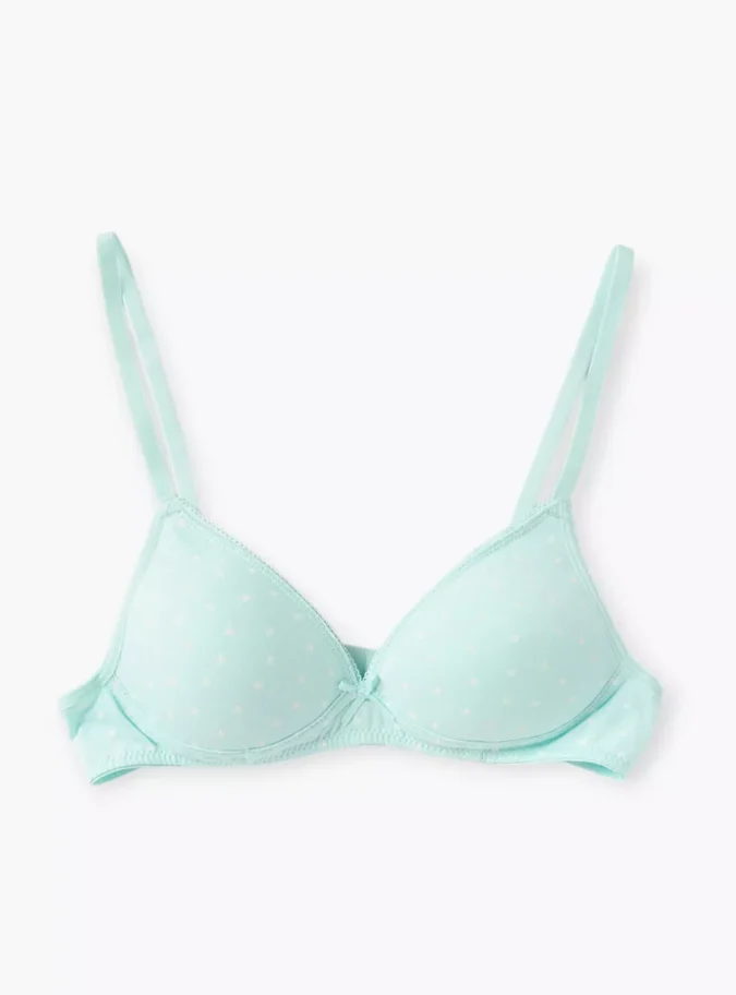 Juniors Assorted Teen Bra with Adjustable Straps and Bow Detail - Set of 2-2