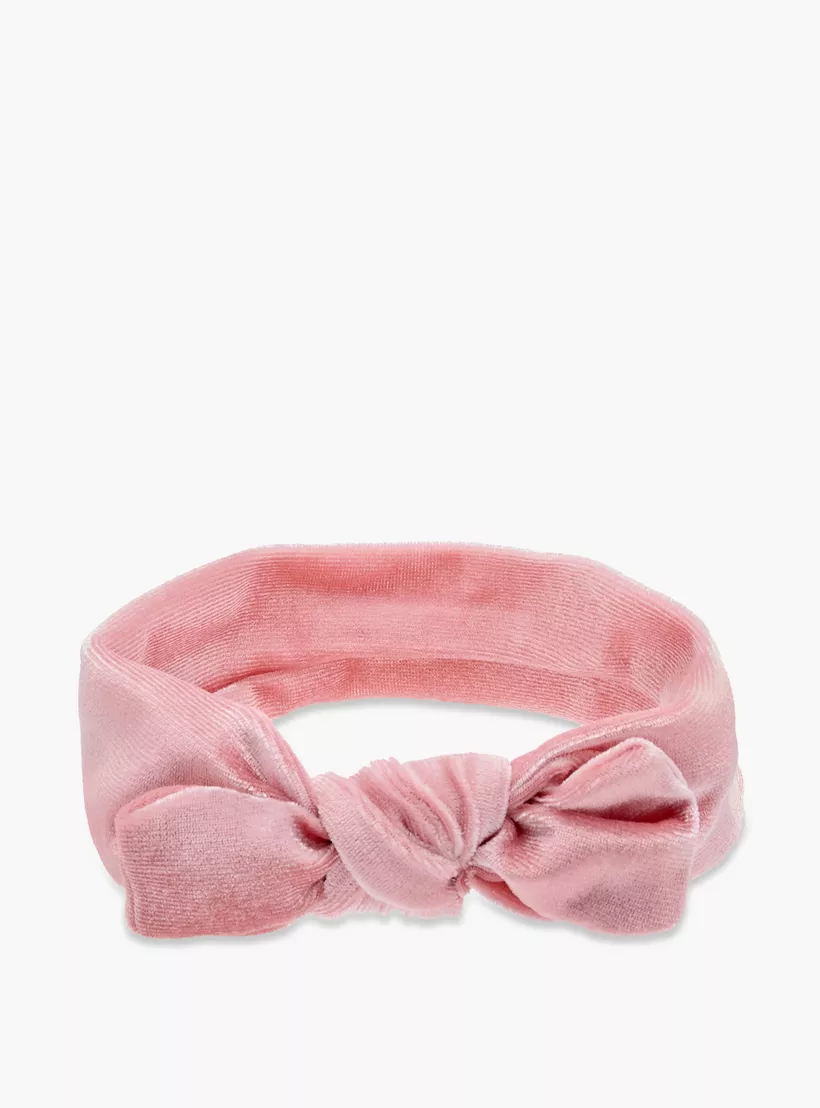 Juniors Bow Detail Booties and Headband Set-3