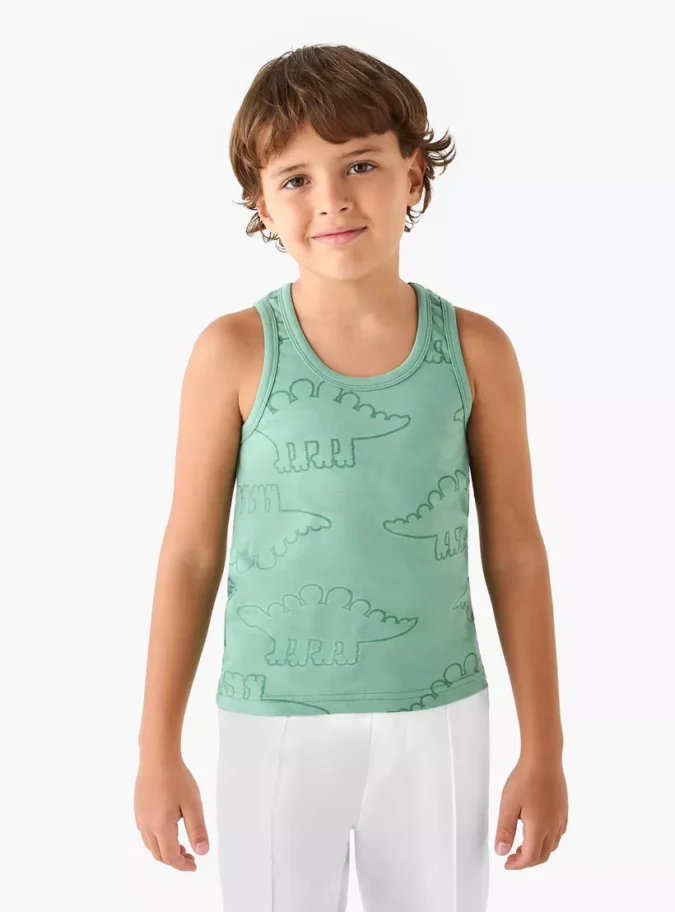Juniors Dinosaur Print Vest - Set of 7-3