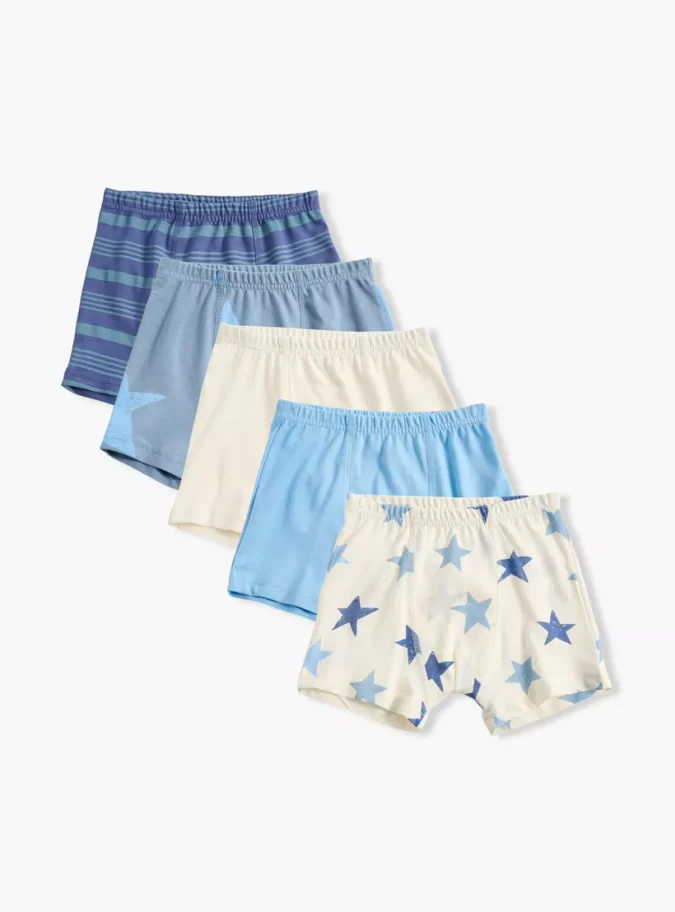 Juniors Printed Boxer Briefs - Set of 5-1