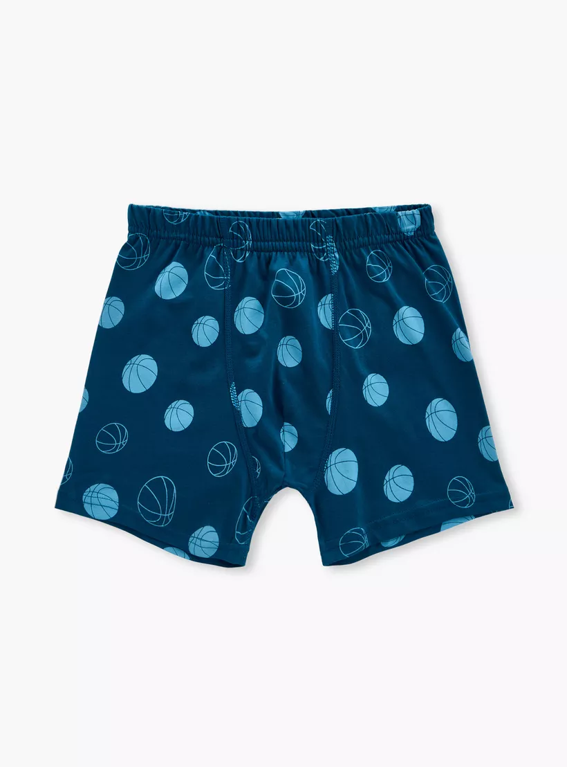 Juniors Printed Boxer Briefs - Set of 5 -5