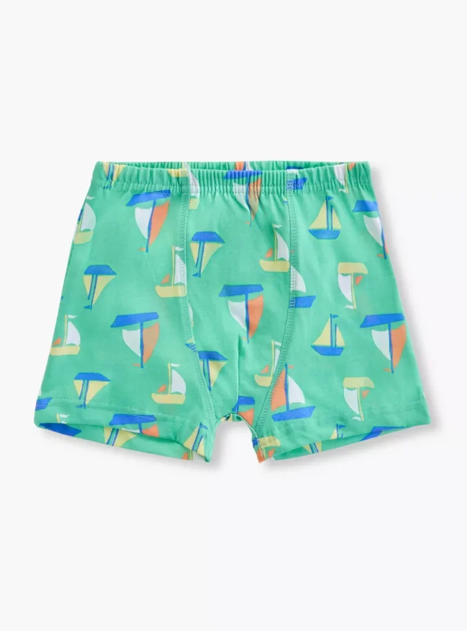 Juniors Printed Boxers with Elasticated Waistband - Set of 5-2