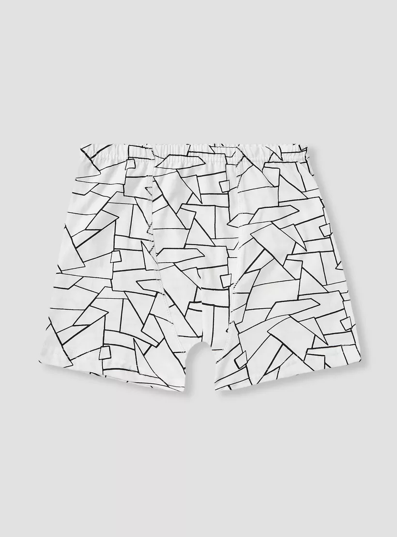 Juniors Printed Boxers with Elasticated Waistband - Set of 7-2
