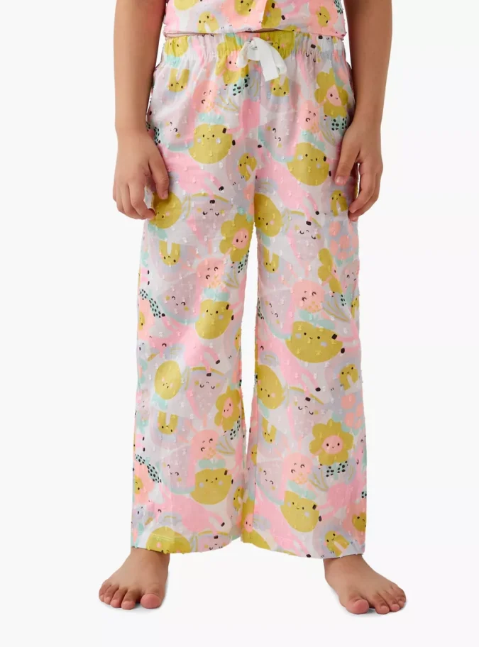 Juniors Printed Shirt and Pyjama Set-3