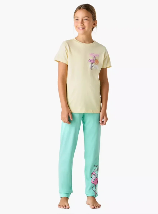 Juniors Printed T-shirts and Pyjamas - Set of 3-4