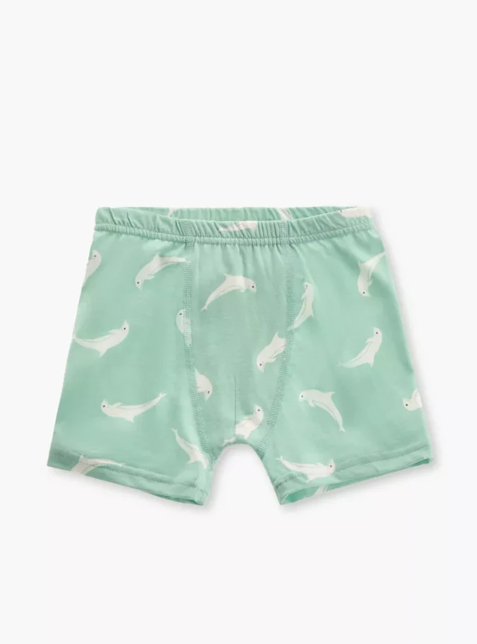 Juniors Sea Animal Print Boxer Briefs - Set of 7-3