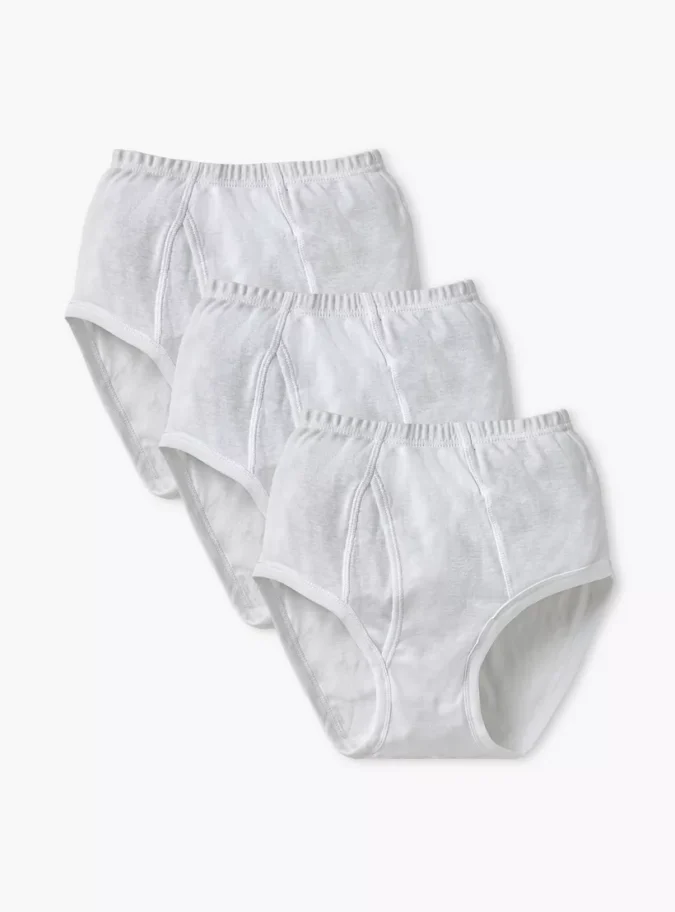 Juniors Solid Breifs with Elasticised Waistband - Set of 5-1