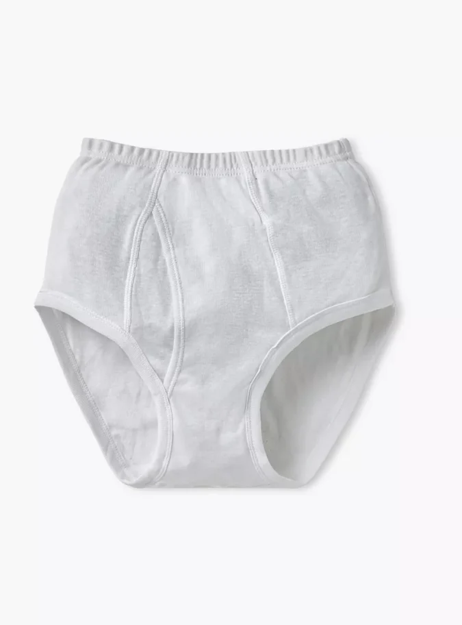 Juniors Solid Breifs with Elasticised Waistband - Set of 5-2